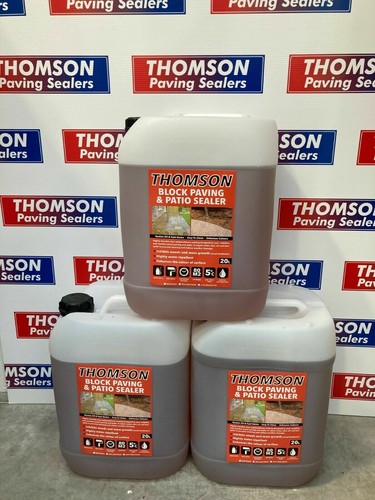 Wet look driveway - sealer, block
